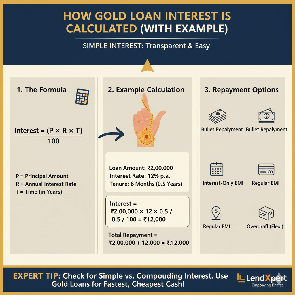 Gold Loan Interest Calculation